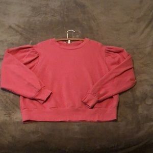 Puffy Sleeve Sweatshirt